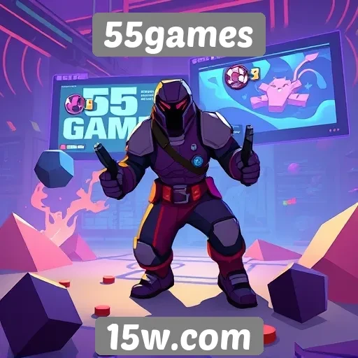 Principais características do design de jogos em 55games