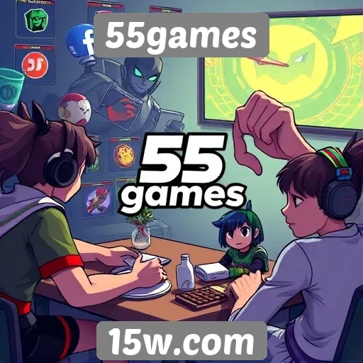 Comunidade de 55games cresce rapidamente